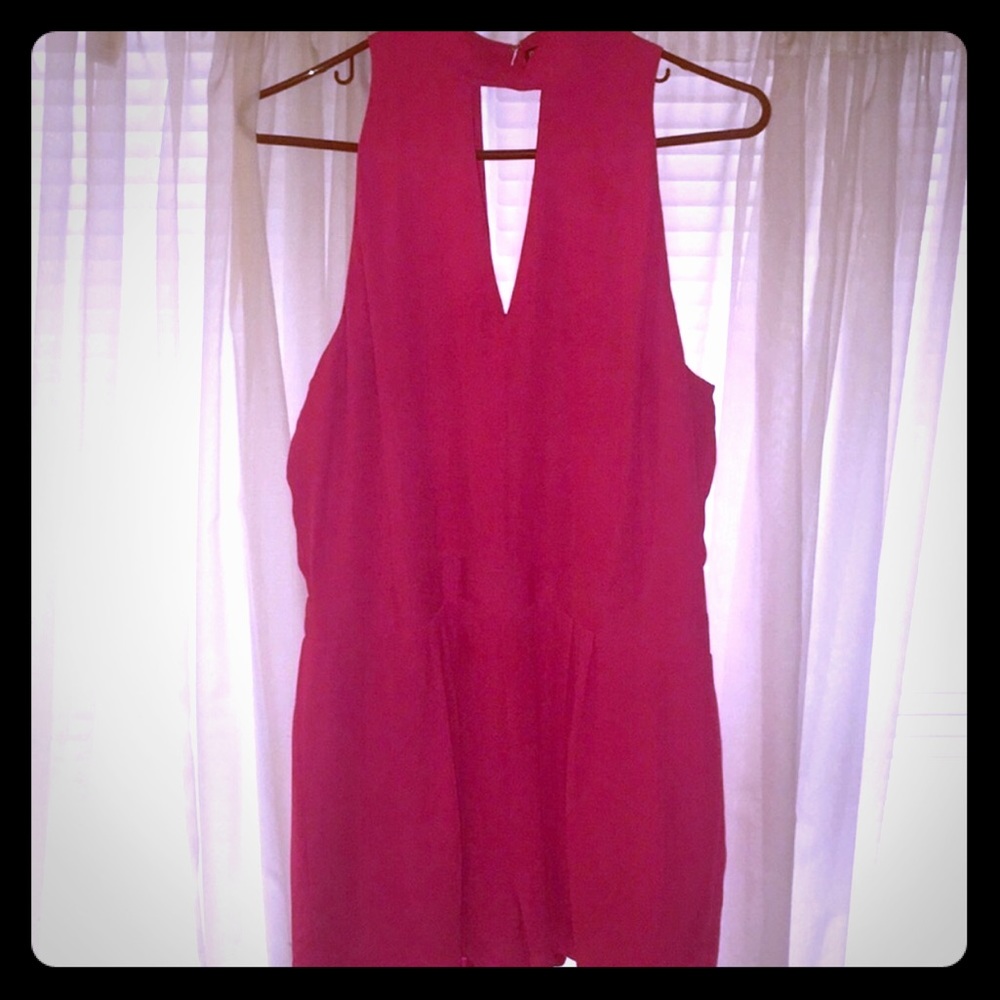 Express Pink Romper